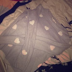 Very soft gray sweater